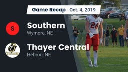 Recap: Southern  vs. Thayer Central  2019