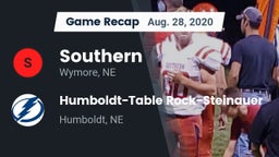 Recap: Southern  vs. Humboldt-Table Rock-Steinauer  2020