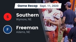 Recap: Southern  vs. Freeman  2020