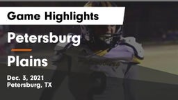 Petersburg  vs Plains  Game Highlights - Dec. 3, 2021