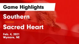 Southern  vs Sacred Heart  Game Highlights - Feb. 4, 2021