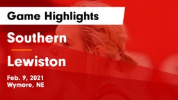 Southern  vs Lewiston  Game Highlights - Feb. 9, 2021