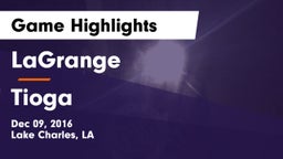 LaGrange  vs Tioga  Game Highlights - Dec 09, 2016