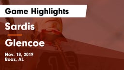 Sardis  vs Glencoe  Game Highlights - Nov. 18, 2019