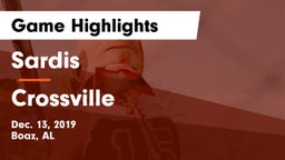 Sardis  vs Crossville  Game Highlights - Dec. 13, 2019