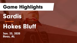 Sardis  vs Hokes Bluff  Game Highlights - Jan. 23, 2020