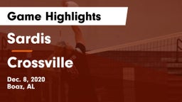 Sardis  vs Crossville  Game Highlights - Dec. 8, 2020