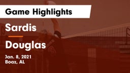 Sardis  vs Douglas  Game Highlights - Jan. 8, 2021