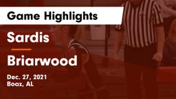 Sardis  vs Briarwood Game Highlights - Dec. 27, 2021