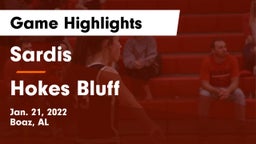 Sardis  vs Hokes Bluff  Game Highlights - Jan. 21, 2022