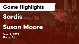 Sardis  vs Susan Moore  Game Highlights - Jan. 2, 2024