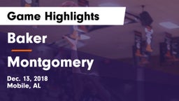 Baker  vs Montgomery  Game Highlights - Dec. 13, 2018