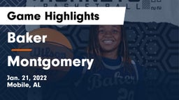 Baker  vs Montgomery  Game Highlights - Jan. 21, 2022