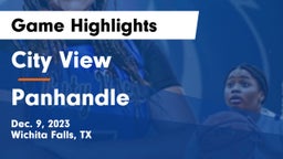 City View  vs Panhandle  Game Highlights - Dec. 9, 2023