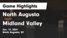 North Augusta  vs Midland Valley  Game Highlights - Jan. 19, 2024