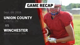 Recap: Union County  vs. Winchester  2016