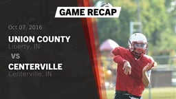 Recap: Union County  vs. Centerville  2016