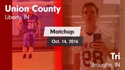 Matchup: Union County High vs. Tri  2016