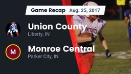 Recap: Union County  vs. Monroe Central  2017