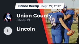 Recap: Union County  vs. Lincoln  2017
