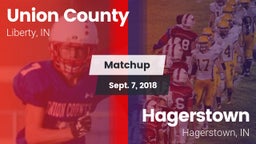 Matchup: Union County High vs. Hagerstown  2018