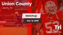 Matchup: Union County High vs. Tri  2018