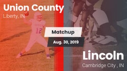 Matchup: Union County High vs. Lincoln  2019