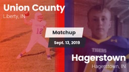 Matchup: Union County High vs. Hagerstown  2019