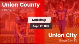 Matchup: Union County High vs. Union City  2019