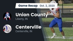 Recap: Union County  vs. Centerville  2020
