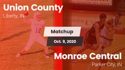 Matchup: Union County High vs. Monroe Central  2020