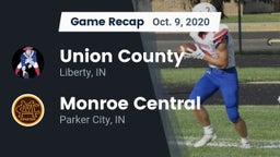 Recap: Union County  vs. Monroe Central  2020