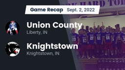 Recap: Union County  vs. Knightstown  2022