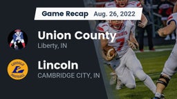 Recap: Union County  vs. Lincoln  2022