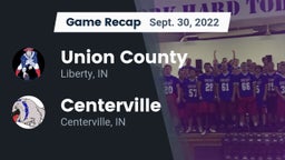 Recap: Union County  vs. Centerville  2022
