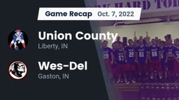 Recap: Union County  vs. Wes-Del  2022