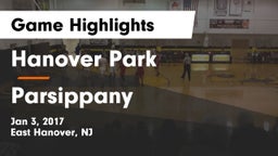 Hanover Park  vs Parsippany  Game Highlights - Jan 3, 2017