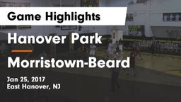 Hanover Park  vs Morristown-Beard Game Highlights - Jan 25, 2017