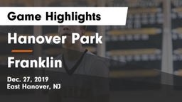 Hanover Park  vs Franklin  Game Highlights - Dec. 27, 2019