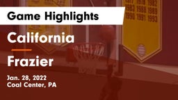 California  vs Frazier  Game Highlights - Jan. 28, 2022