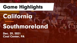 California  vs Southmoreland  Game Highlights - Dec. 29, 2021