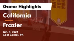 California  vs Frazier  Game Highlights - Jan. 4, 2022