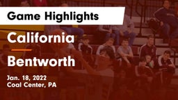 California  vs Bentworth  Game Highlights - Jan. 18, 2022