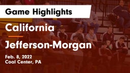 California  vs Jefferson-Morgan  Game Highlights - Feb. 8, 2022
