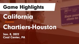 California  vs Chartiers-Houston  Game Highlights - Jan. 8, 2022
