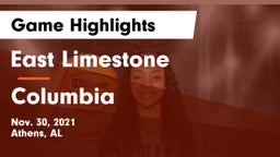 East Limestone  vs Columbia  Game Highlights - Nov. 30, 2021