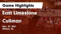 East Limestone  vs Cullman  Game Highlights - Dec. 29, 2021