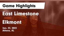 East Limestone  vs Elkmont  Game Highlights - Jan. 22, 2022