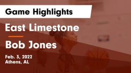 East Limestone  vs Bob Jones  Game Highlights - Feb. 3, 2022