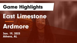 East Limestone  vs Ardmore  Game Highlights - Jan. 19, 2023